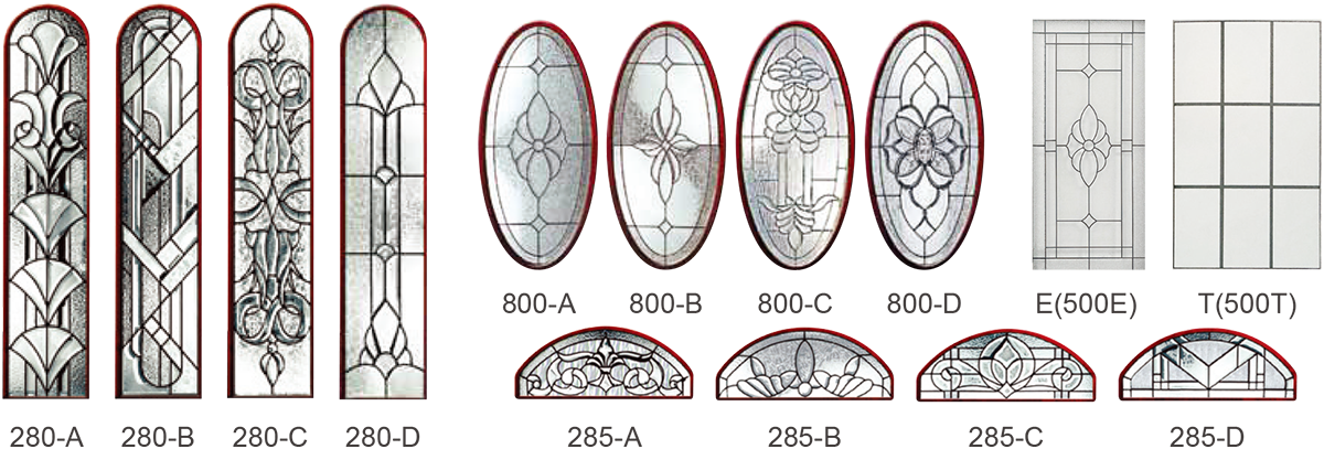 SMC復合材料門-玻璃
